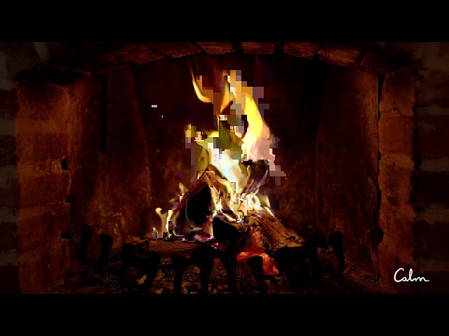 Soothing Fireplace Soundscape by Calm  | 3 hours