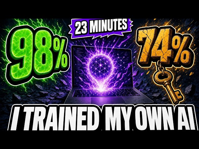Train Your Own Private AI in 23 Minutes — $0, No Code, On Your Laptop