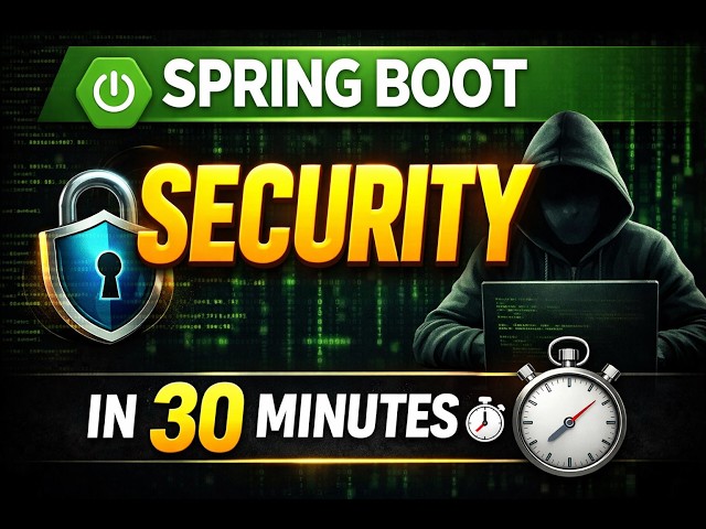👉 Spring Security + JWT Authentication | Secure Spring Boot REST APIs (Step-by-Step)