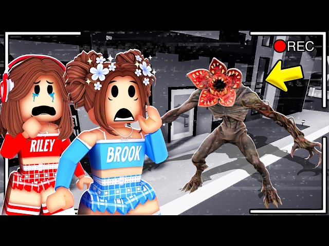 We Caught STRANGER THINGS On Our SECURITY CAMERA..(Brookhaven)