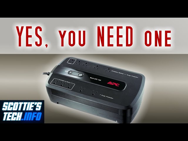 Why you need a battery backup for your PC