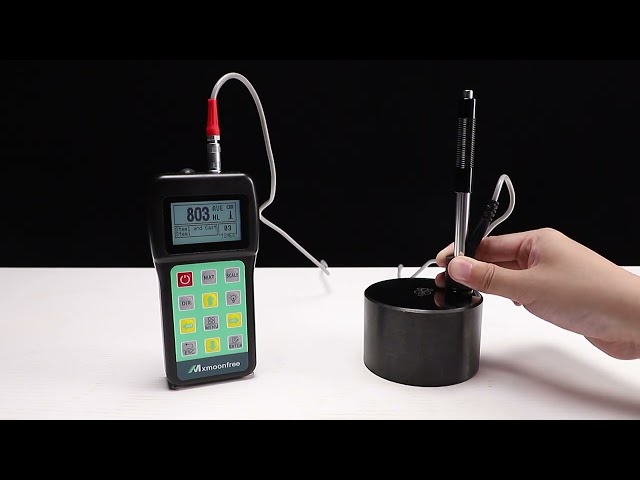 Easily Measure by Mxmoonfree Portable Handheld Hardness Tester