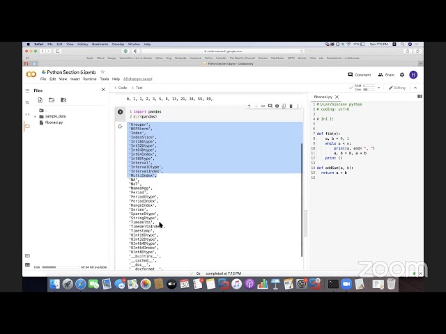 List Comprehensions, Tuples, Sets, Dictionaries, Advanced Looping Techniques and Modules