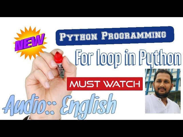 For loop in Python
