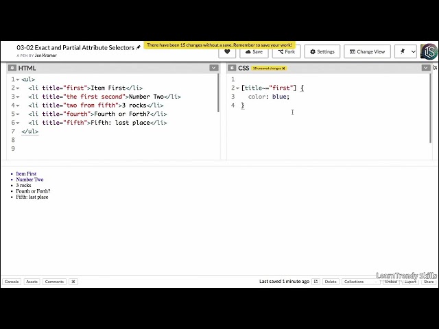 CSS Exact & Partial Attribute Value Selectors | Beginner to Advanced