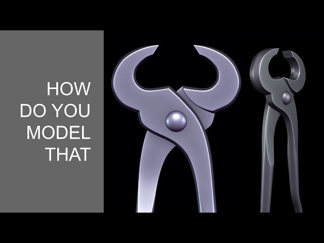 How do you model that? Wrench - Blender Secrets