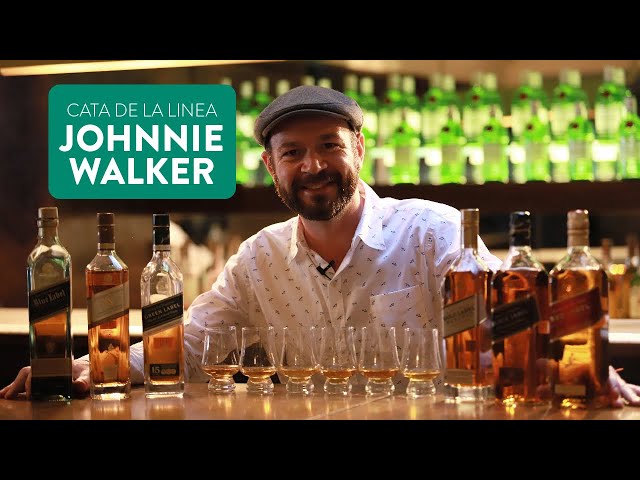 Cata de Johnnie Walker | Red Label, Black Label, Gold Label, Green Label, 18 Años y Blue Label