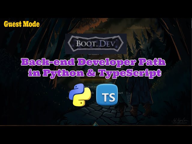 [ Boot.Dev ] Back-end Developer Path : "Learn to Code With Python" section
