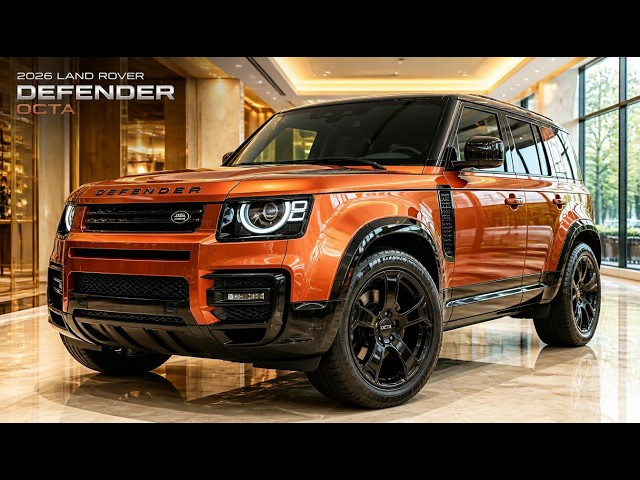 2026 Land Rover Defender Octa — 626HP Beast Tested to Its Breaking Point