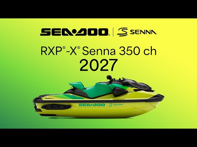 The New Sea-Doo RXP-X Senna 350 hp Product Deep Dive | Sea-Doo