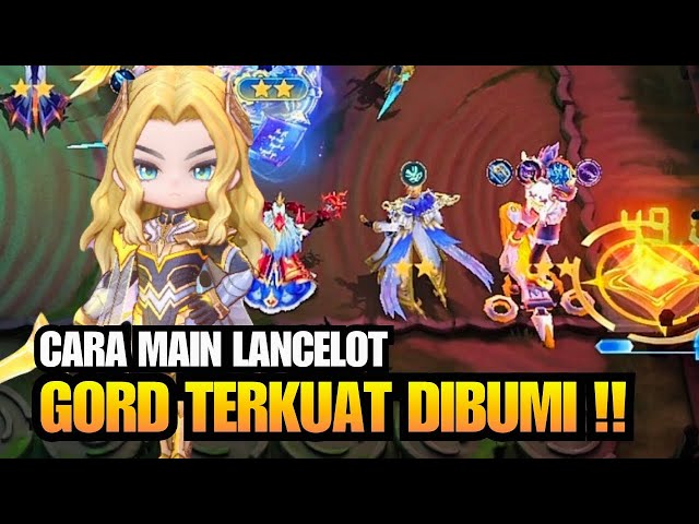 LATEST GUIDE ON HOW TO PLAY COMMANDER LANCELOT FOR AN EASY 1ST PLACE | MAGIC CHESS GO GO INDONESIA