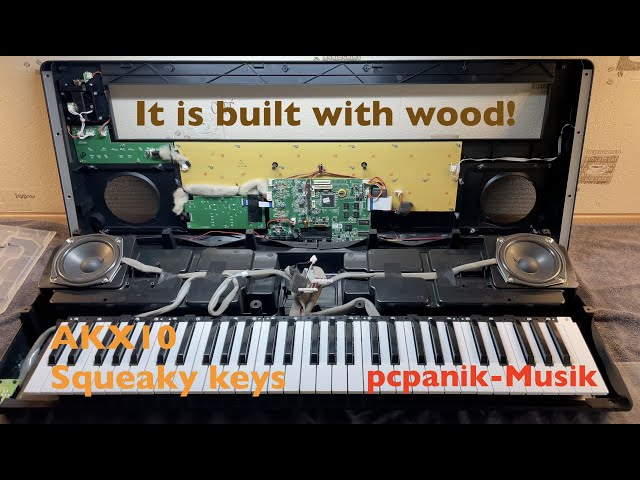 pcpanik-Musik : I have two squeaky keys. Time to open the Medeli AKX10.