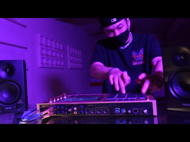 Finger Drumming｜Akai MPC Live 2 Gold Edition | Trap hiphop Mike Dimes Type Beat Live II 手指鼓｜人四JENSZU