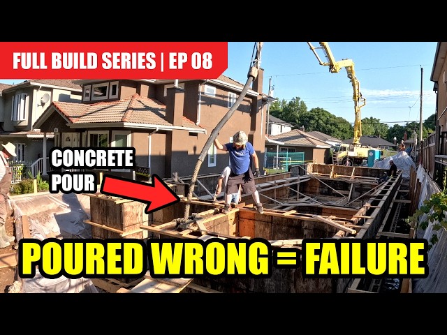 Why Concrete Walls Fail When You Pour Them Wrong: The Building Science Explained | Ep 08
