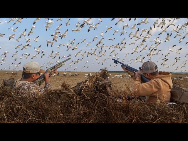 EPIC 2-Man Snow Goose Hunting! (LIMITED OUT)