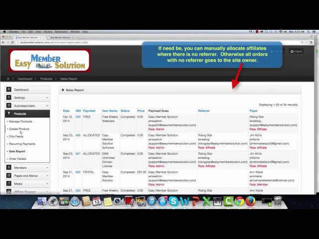 Easy Member Solution Membership Site Software