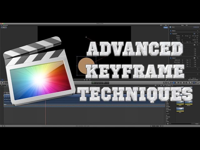 Advanced Keyframe Techniques in FCPX