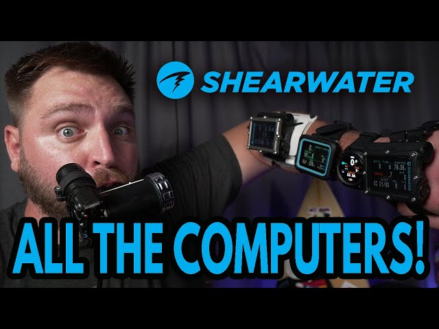 Shearwater Dive Computer Overview (NERD, Petrel 2, Teric, Perdix, Peregrine)