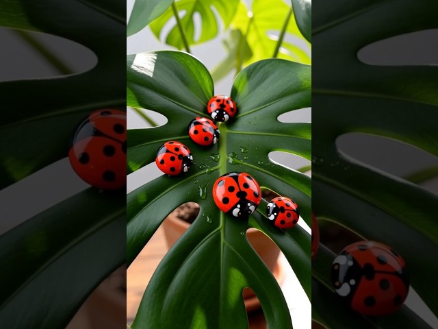Turning River Pebbles into Hyper-Realistic Ladybugs! 🐞