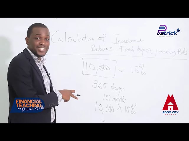 Invest GHS 10,000 in Fixed deposit for 6 months at the rate of 15% - Practical Returns Insight
