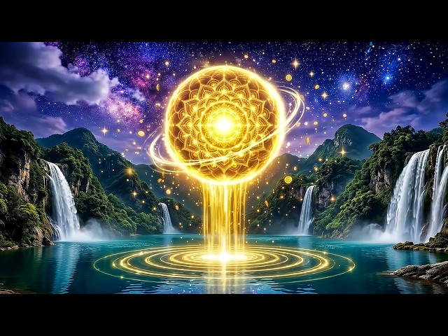 Portal Mandala Divino Dorado 8/8 – El Universo está abriendo una Puerta Sagrada de Riqueza