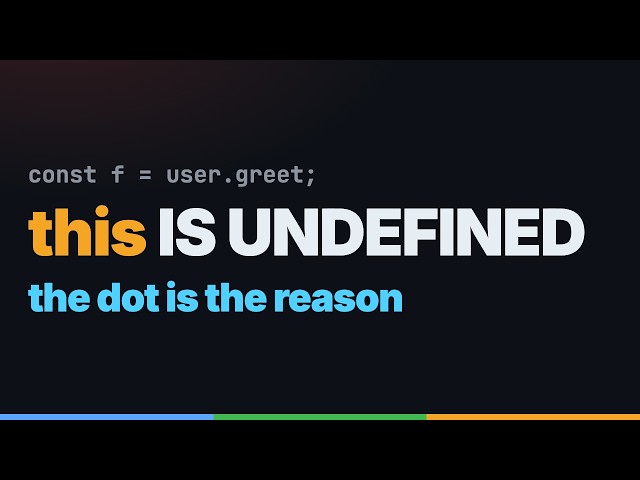 Why is this undefined? (JavaScript methods and the dot)
