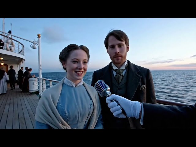 AI interviews the people onboard the Titanic