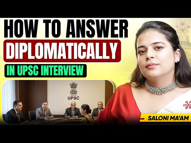 How Toppers Flip the UPSC Interview | Saloni Khanna | Sarrthi IAS