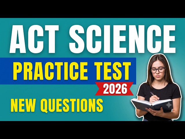 ACT Science Practice Test 1: With 40 Questions And Explained Answers For Your 2026 Exam Prep Success