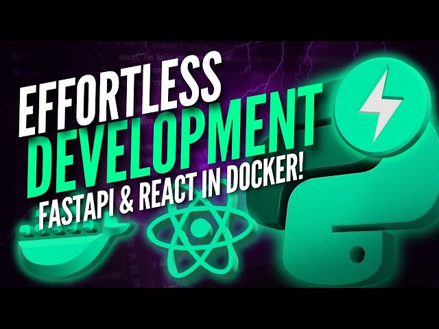 Running React Frontend and FastAPI Backend in Docker Containers | Docker Tutorial