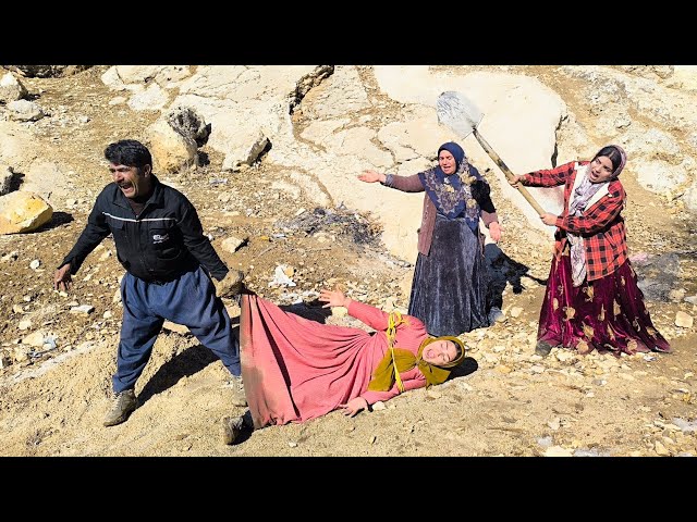 "Javad's return and the monster's second wife being thrown out of the house"