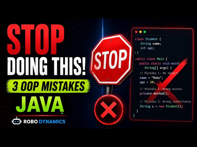 Stop Making These 3 OOP Mistakes in Java