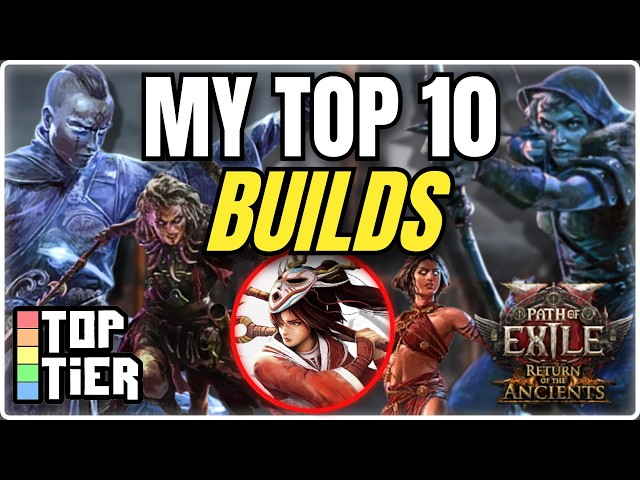 Top 10 Builds to League Start in 0.5 - Path of Exile 2