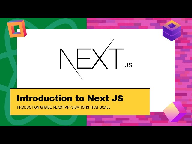 Intro to Next JS | Next JS tutorial | Next JS project | Next JS app | React Server Side Rendering