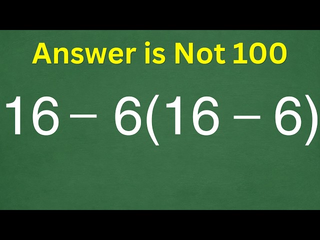 This Math Problem Tricked Almost Everyone!