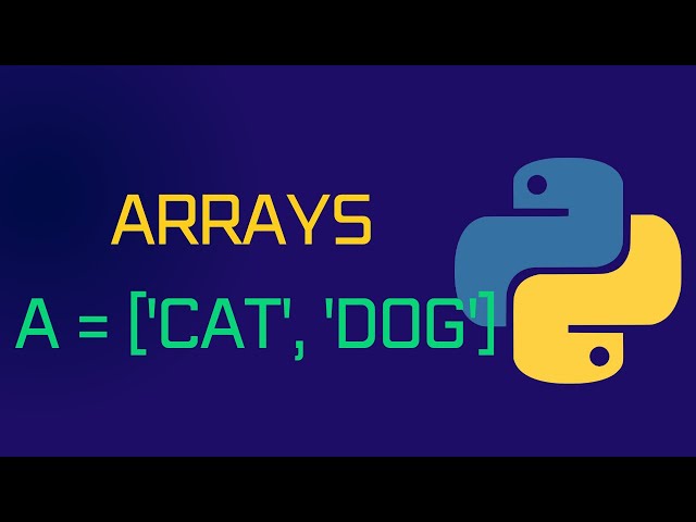 Python | Arrays