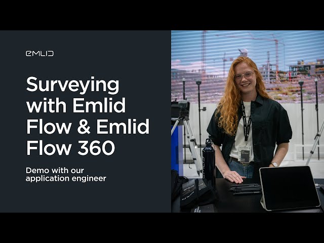 Surveying with Emlid Flow & Emlid Flow 360: field-to-office demo