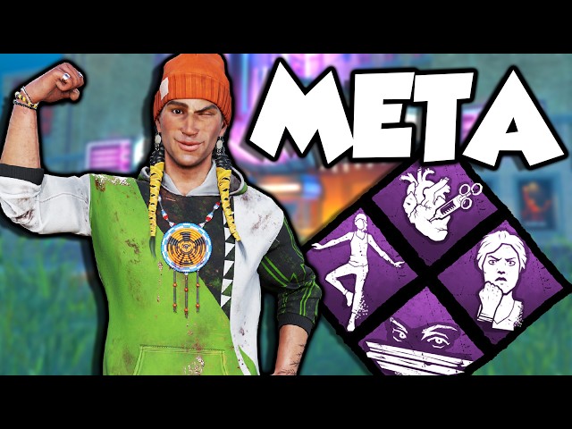 DESTROYING KILLERS WITH THE META SURVIVOR BUILD - Dead by Daylight