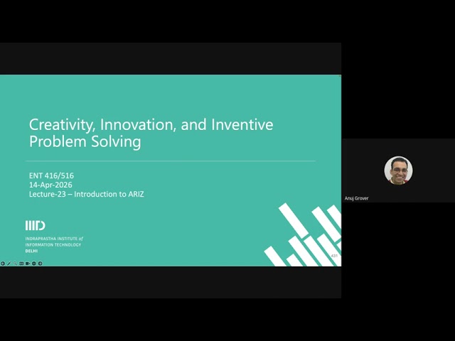CIIPS  - Introduction to ARIZ (Algorithm for Inventive Problem Solving)