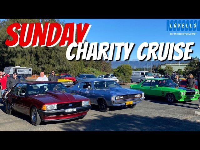 Muscle & Street Cars Cruising at the George Cross Charity Event to Cordeaux Dam