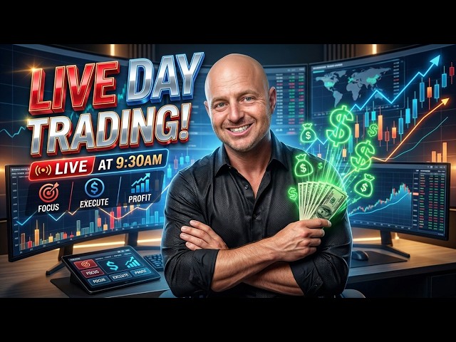 💰 Live Futures Day Trading — Market Open (ES & NQ) | OM