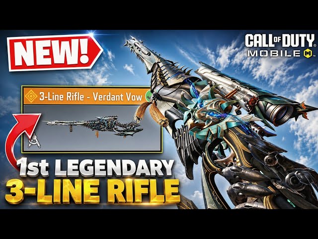 New LEGENDARY 3-Line Rifle is Actually BROKEN 🔥 (Best Loadout)