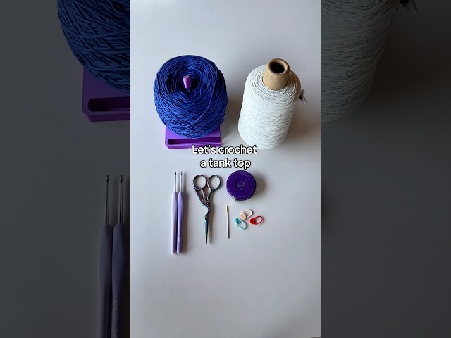 Full tutorial is on my channel 💙 #crochet #crocheting #crochettutorial