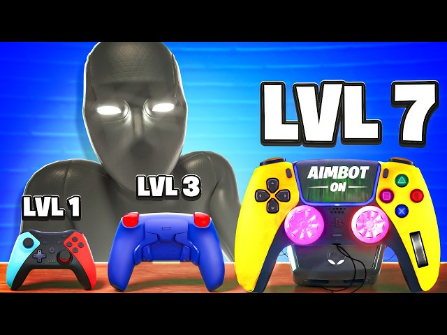 I Tried 7 Levels of Pro Controllers!