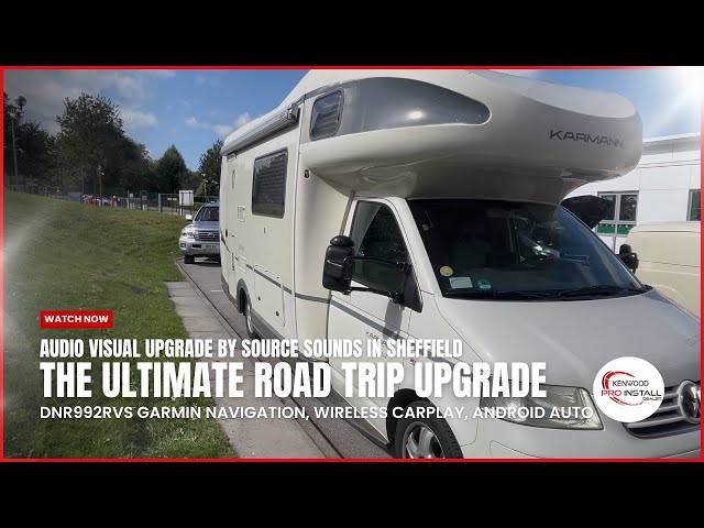 VW T5 Karmann Motorhome Gets Ultimate Navigation Upgrade! KENWOOD DNR992RVS Big Screen Big Adventure
