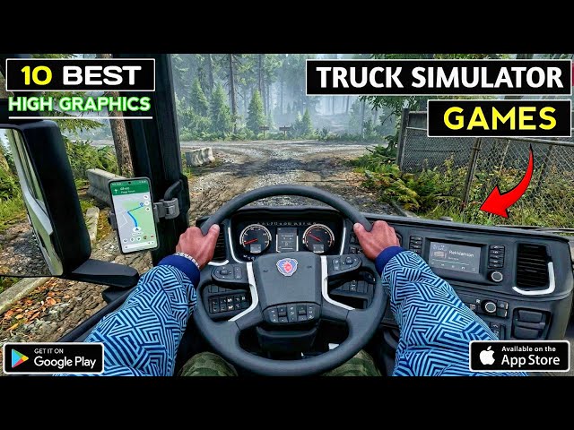 Best 10 high graphics truck simulator game for android and ios | best in Graphics and gameplay 2026🚛