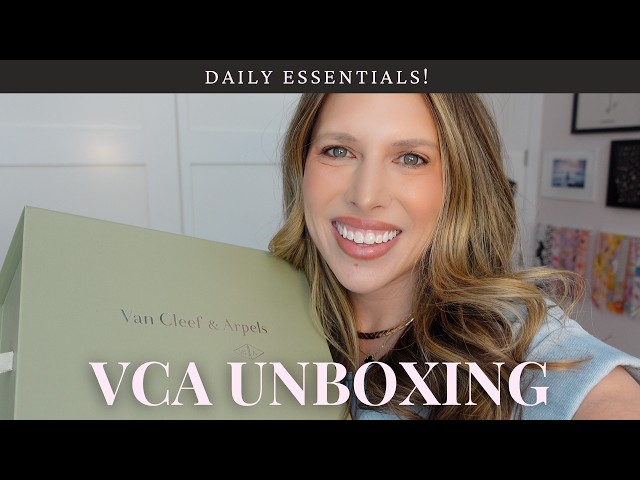 ✨💛 Van Cleef & Arpels Unboxing | My VCA Everyday Jewelry