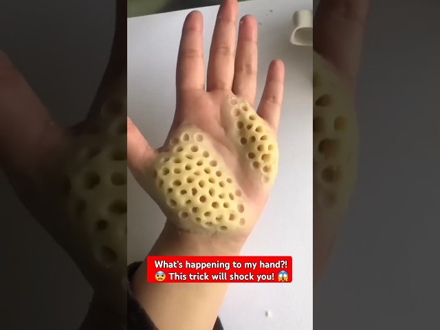 The most dangerous, very disgusting trick, cinematic makeup #sfx #sfx_makeup #shorts