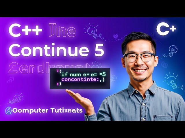 Give me just 5 minutes and talk about Continue statement| #jump statement| #C++