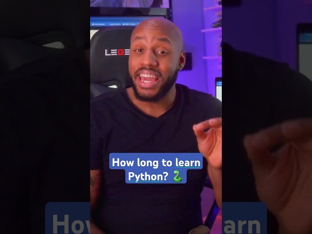 How Long to Learn Python? 🐍
